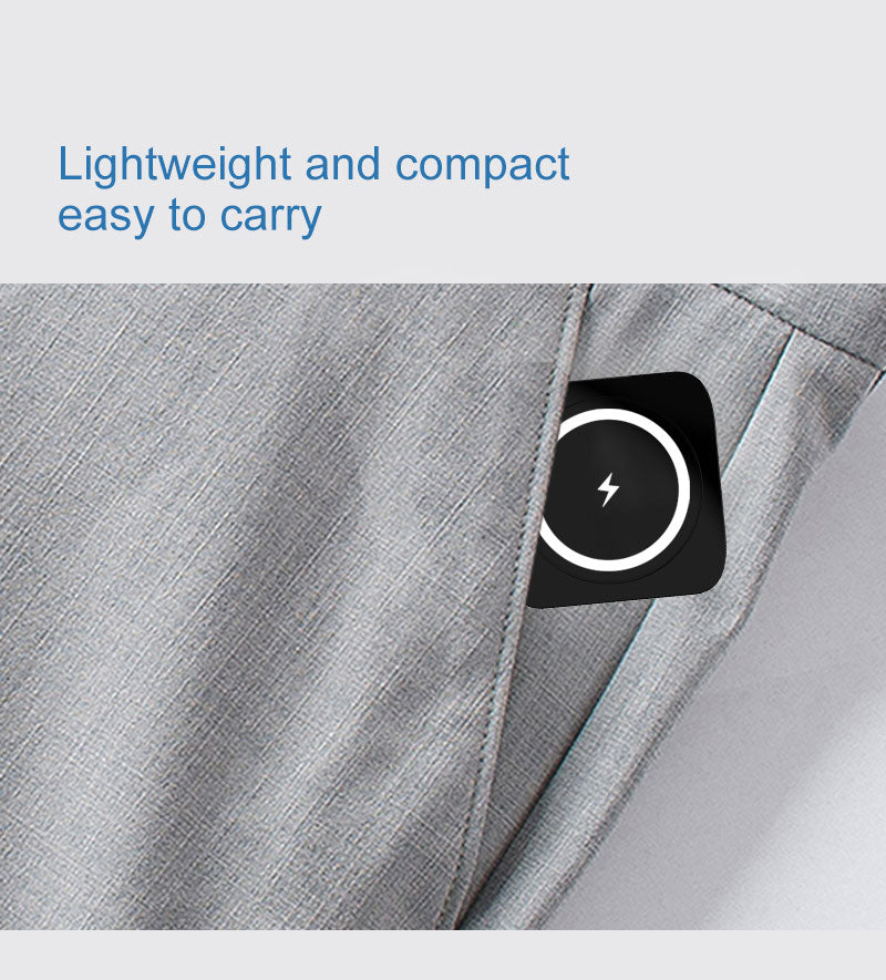 3-i-1 Hurtig Magnetisk Trådløs Oplader til iPhone, AirPods & Apple Watch
