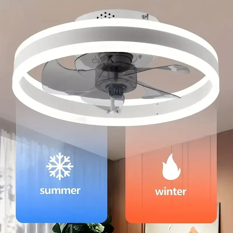 Aura Silent LED Loftventilator Lampe