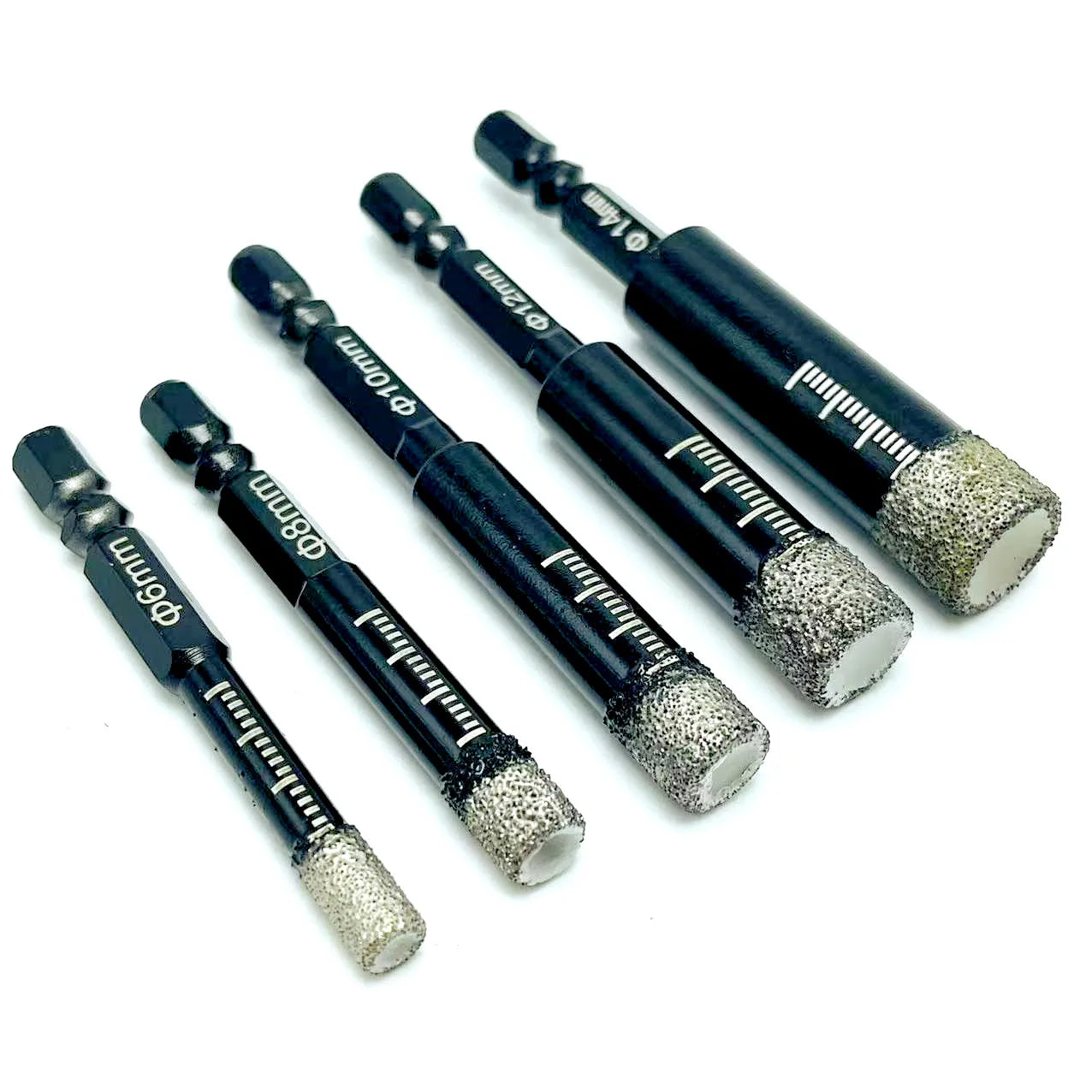 Diamantbelagt borr set