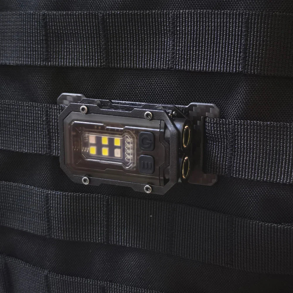 Genopladelig Taktisk Lommelygte - PowerBeam Mini