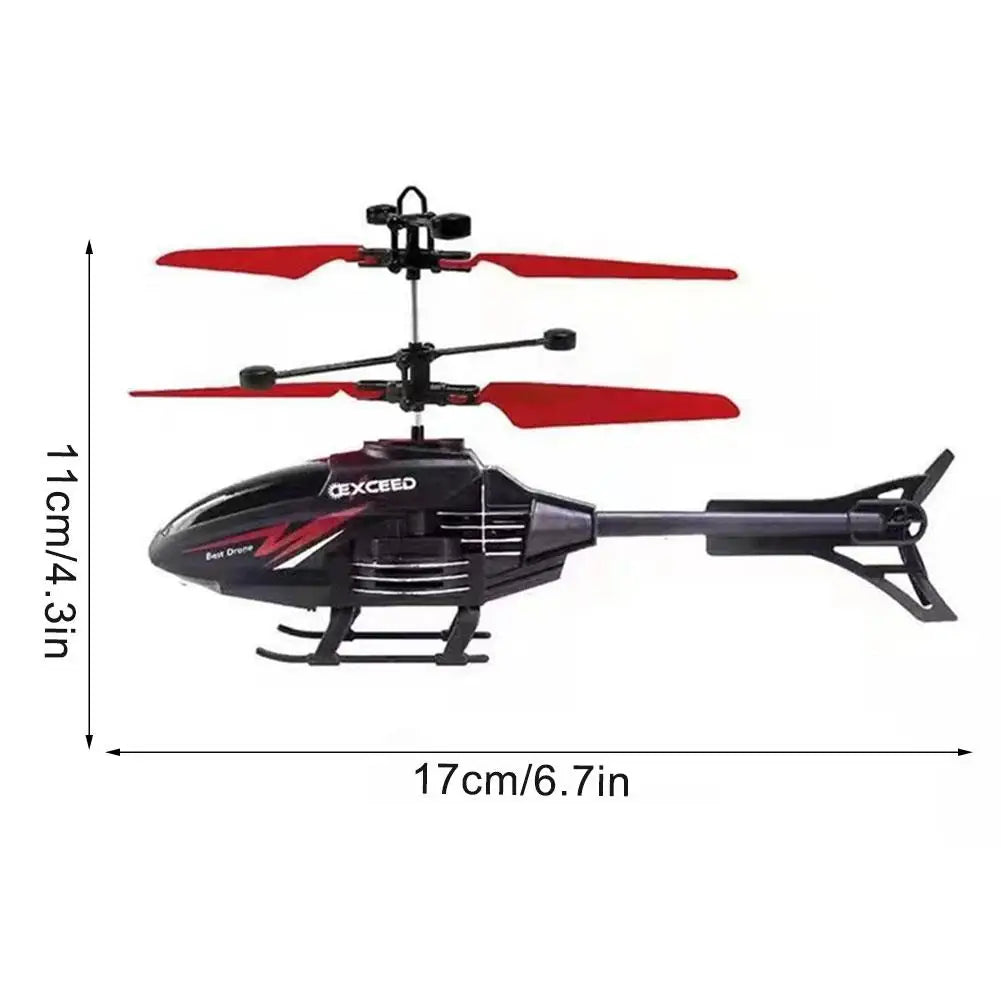 2-kanals RC helikopter – Uppladdningsbar leksak för barn