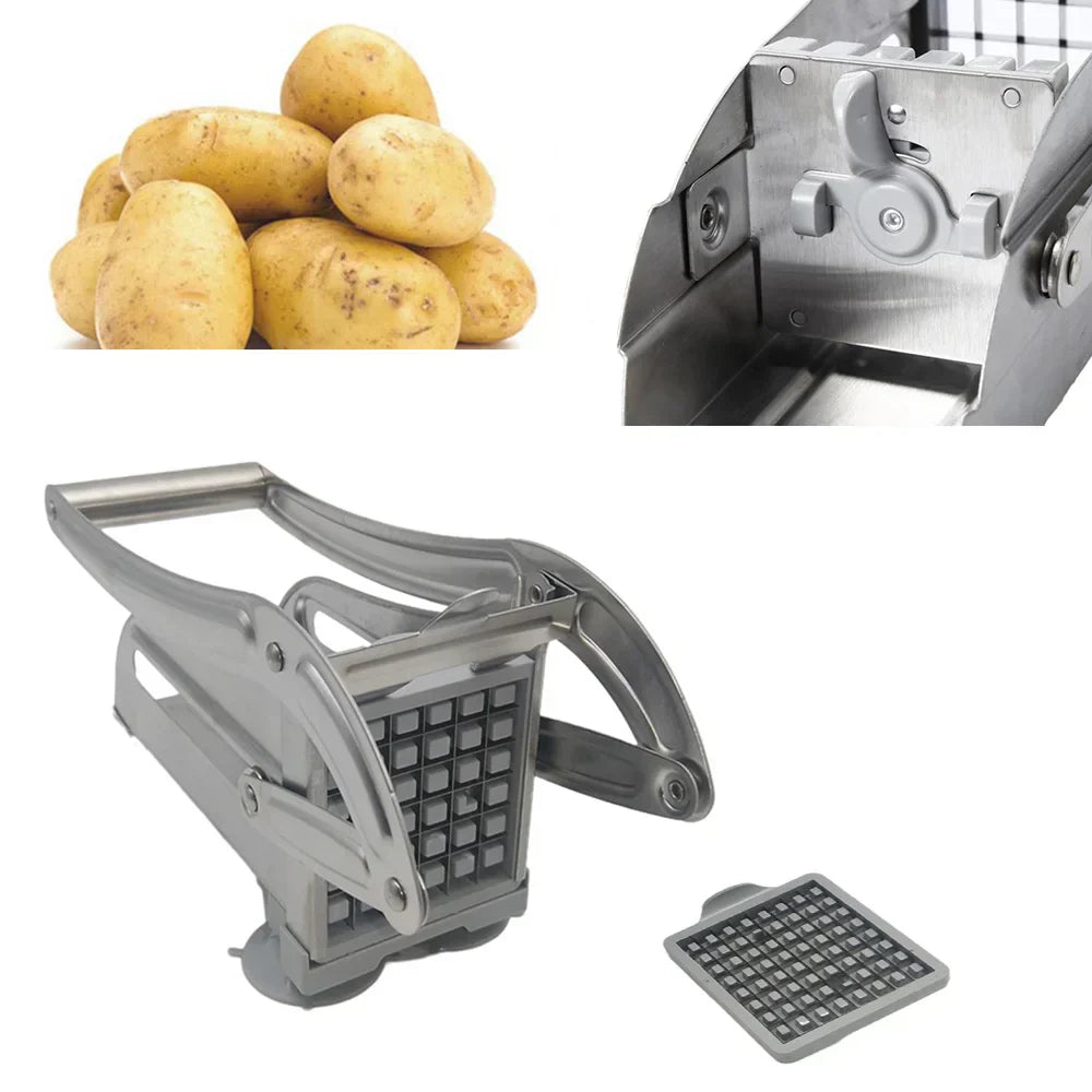 Stilfuld grøntsagshakker i rustfrit stål – Fritzo Gemüseschneider
