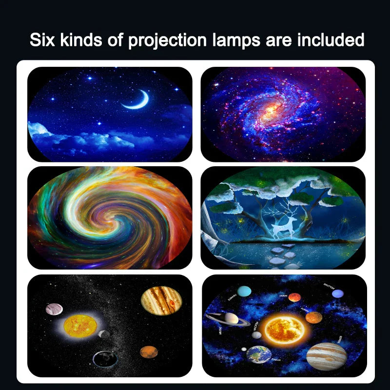 Sovrum Stjärnhimmel Projektor