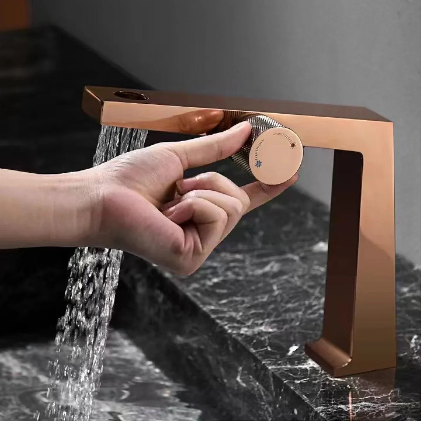 Elegant Touch Enkel Dubbel Kontroll Badrumsblandare