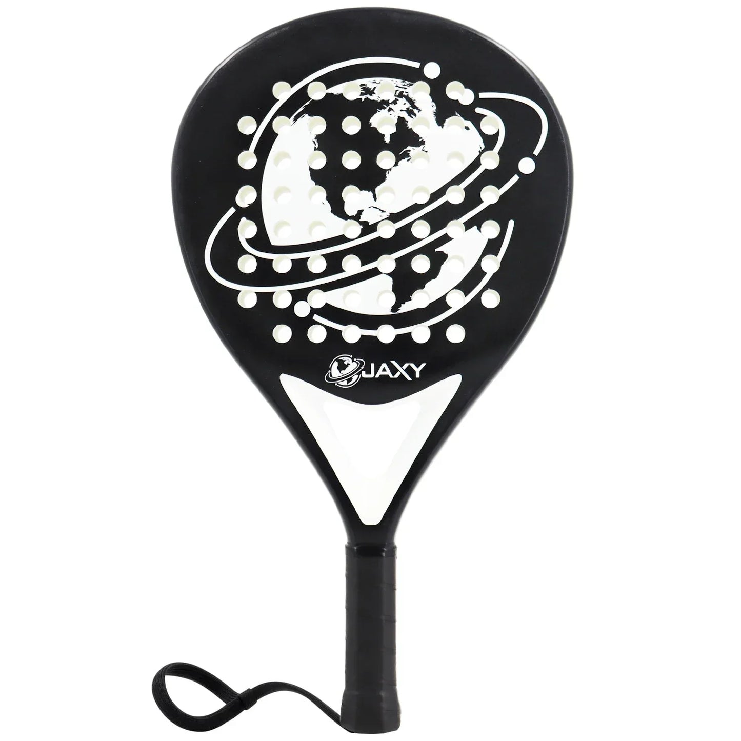 Lättvikts padelracket i kolfiber, matt finish, för nybörjare och proffs