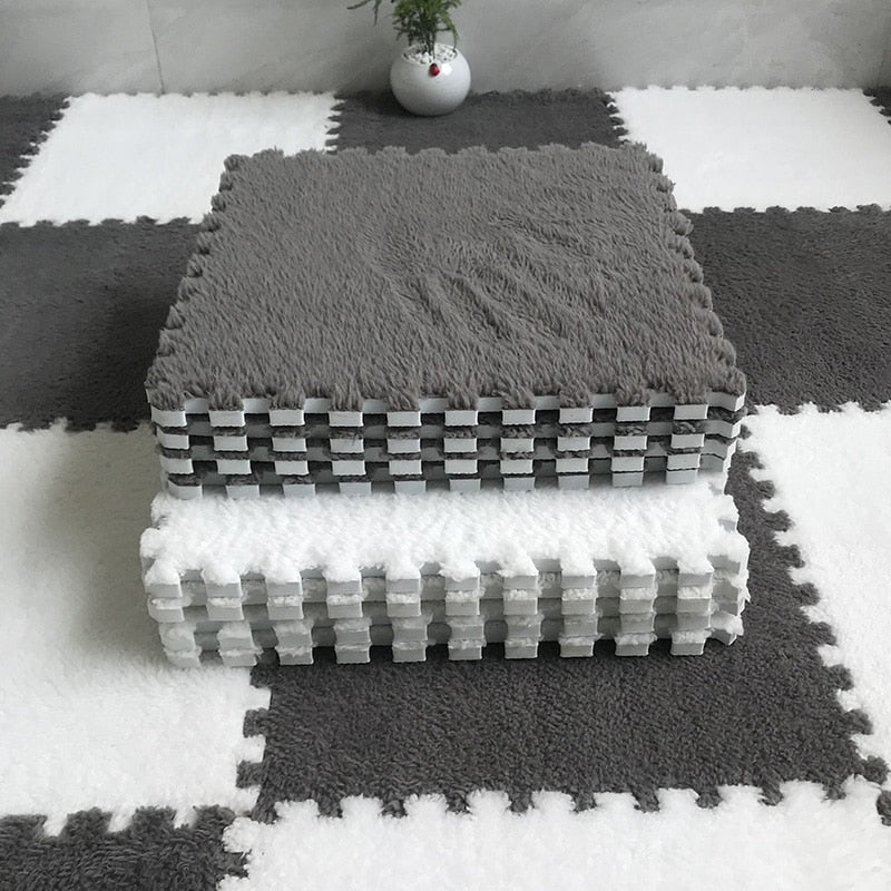 DIY Vinter Plush Puzzle Mat