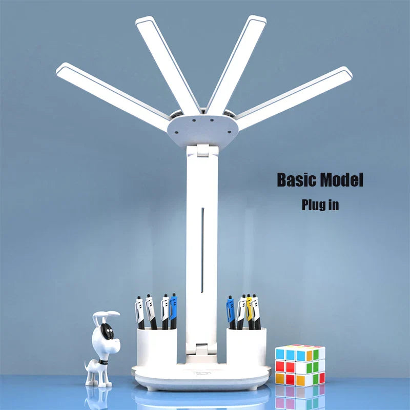 3i1 Multifunktionel Fire-Hoved Smart Bordlampe