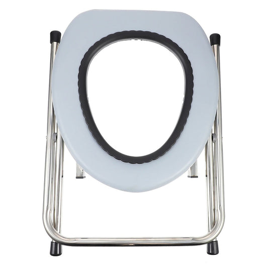Senior Support Bathroom Helper Foldable Potty Chair