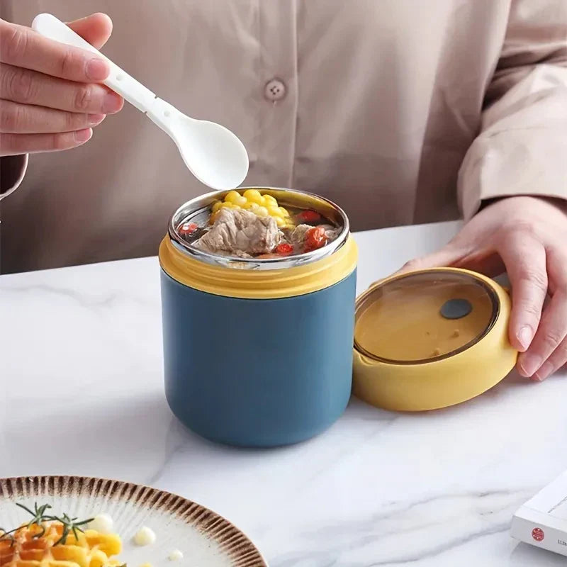 Isolerad stålbehållare för mat | 500 ml / 700 ml | Praktisk och hållbar