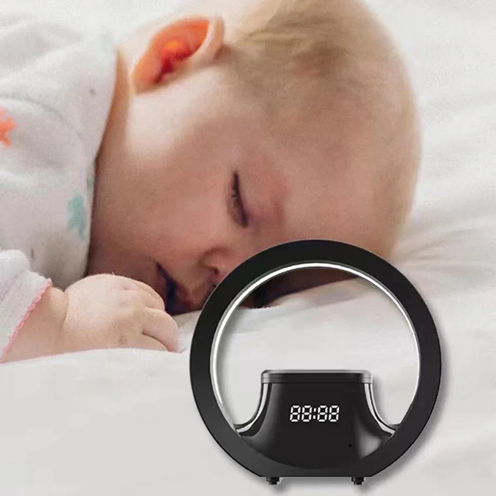 Aromaterapi Diffuser Bluetooth Beroligende Lyde Natte Lys Lampe