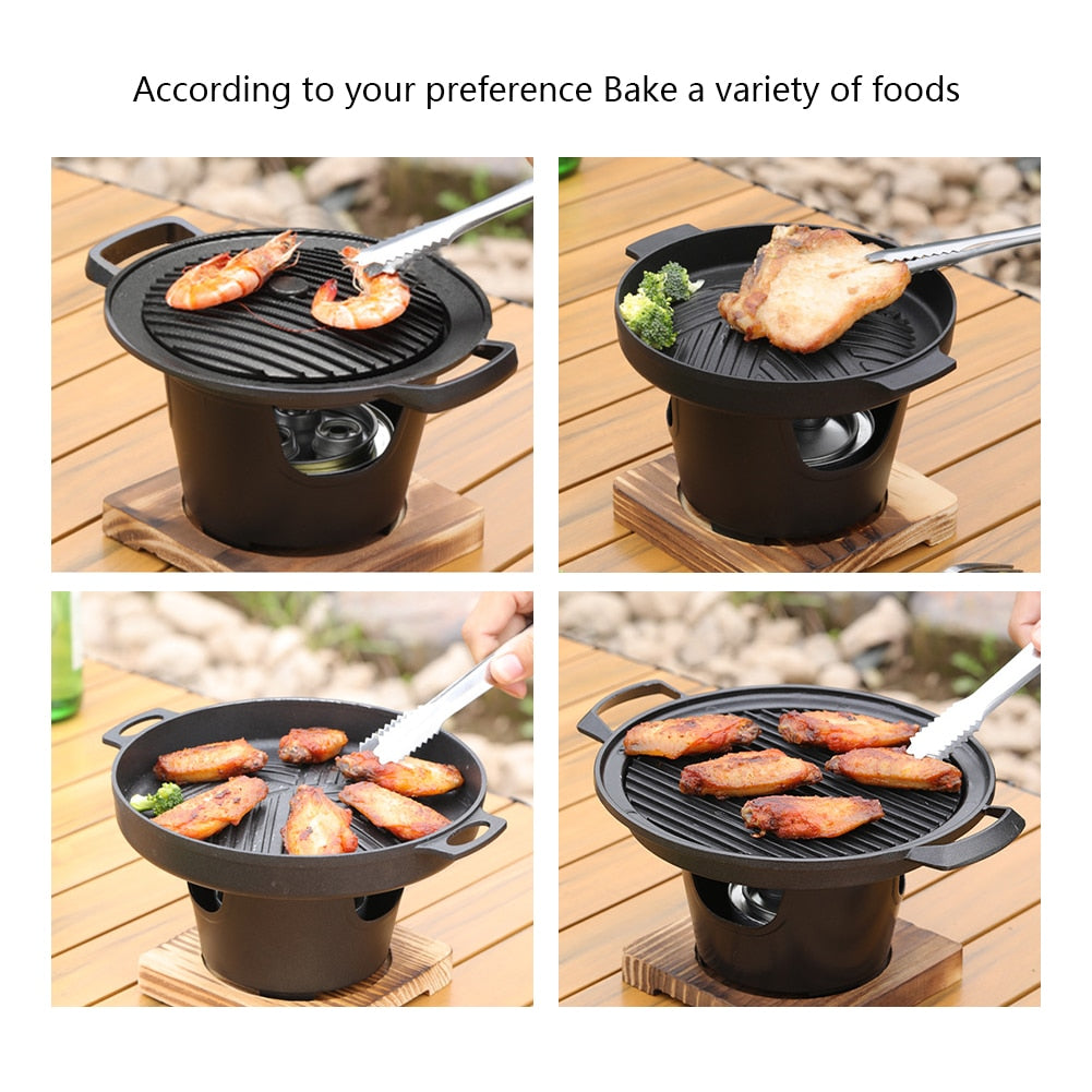 Mini BBQ Non-Stick Japansk Grill