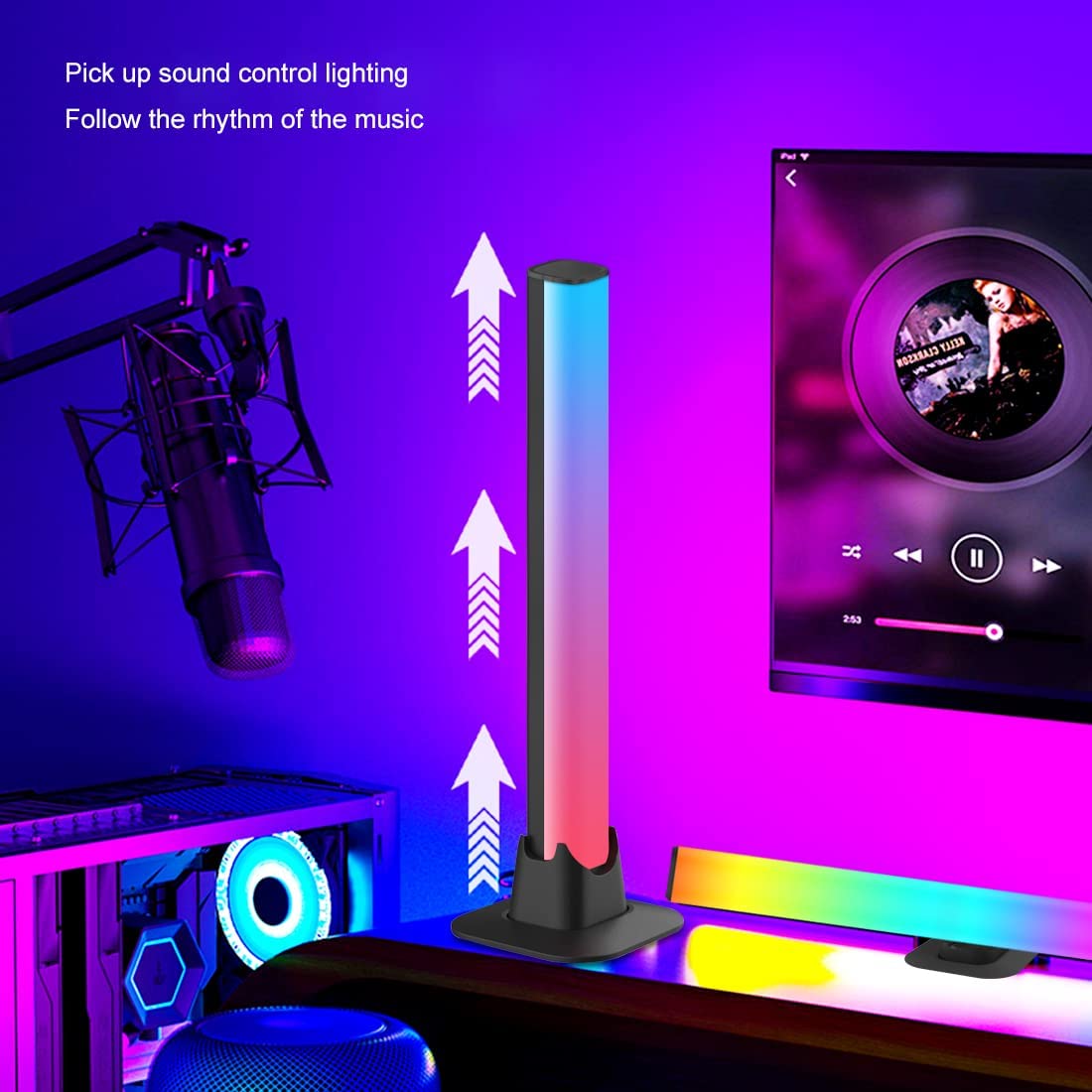 Ljuseffekter för musik och film – Reaktiva LED-ljuslister