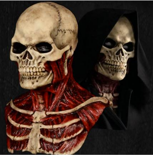 Läskig dödskallemask | Redo för en tidig Halloween