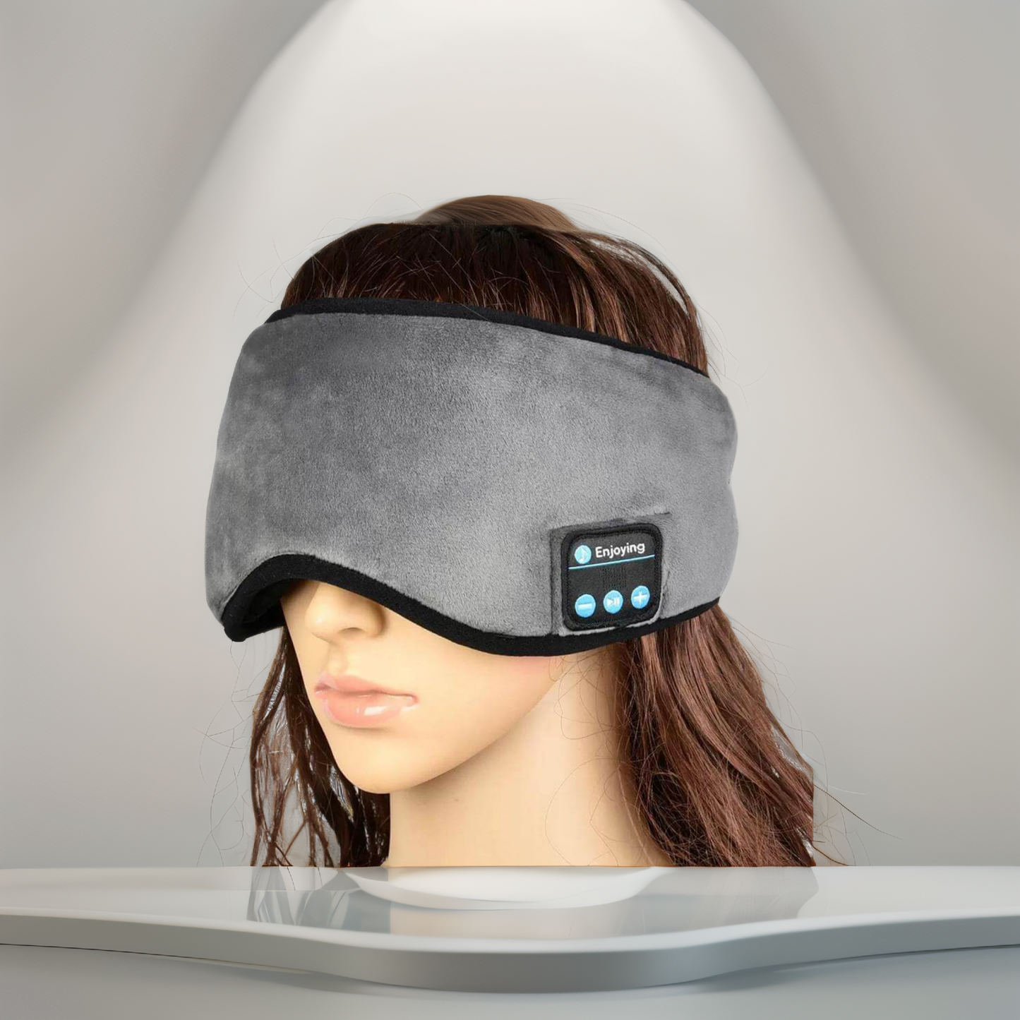 Bluetooth Øjenmaske til Støjdæmpning – Ideel til Rejser og Meditation