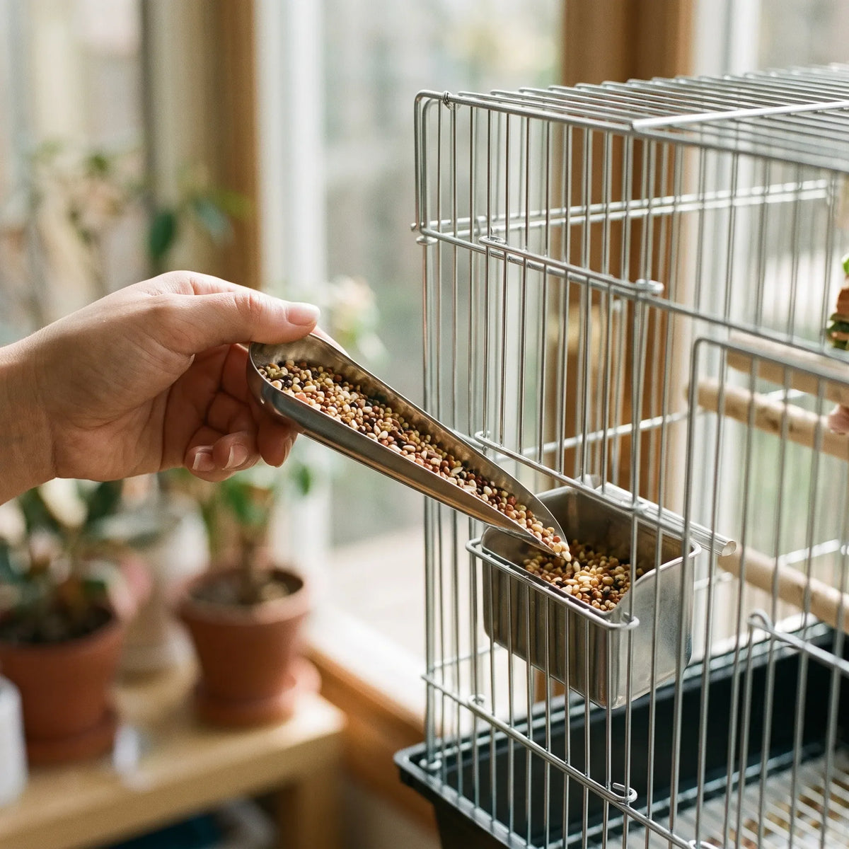 Foderhacka med Smal Spets - Seedika