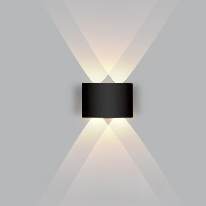 Vejrbestandig LED Væglampe til Udendørsbrug – Elegant Belysning i Aluminium