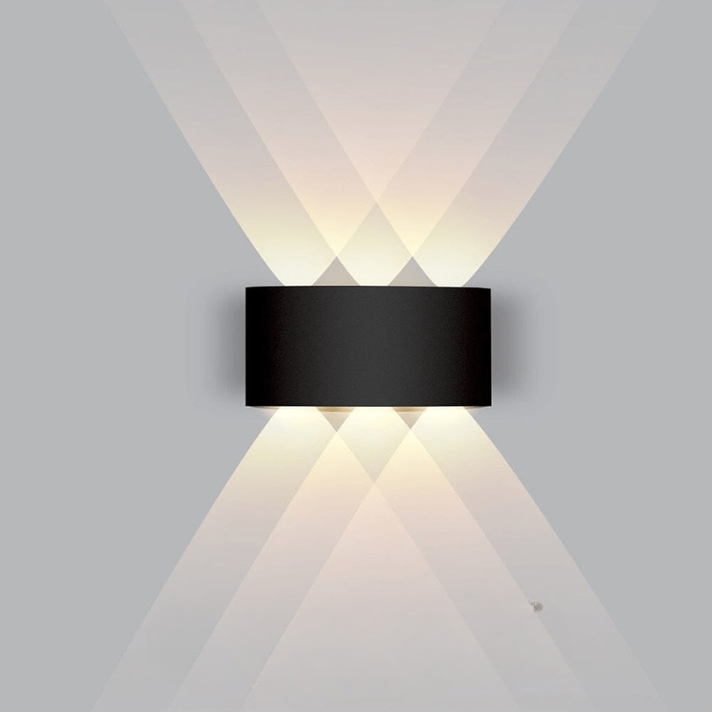 Vejrbestandig LED Væglampe til Udendørsbrug – Elegant Belysning i Aluminium