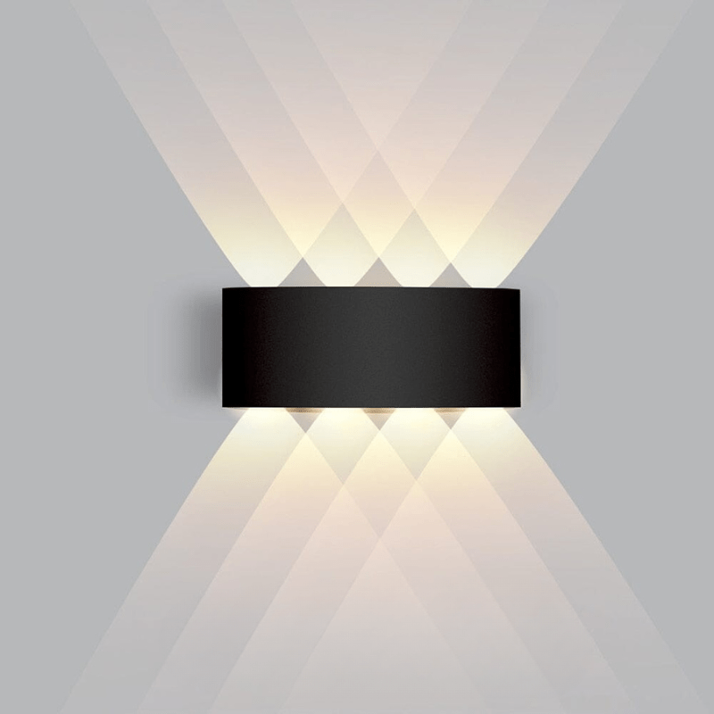 Vejrbestandig LED Væglampe til Udendørsbrug – Elegant Belysning i Aluminium