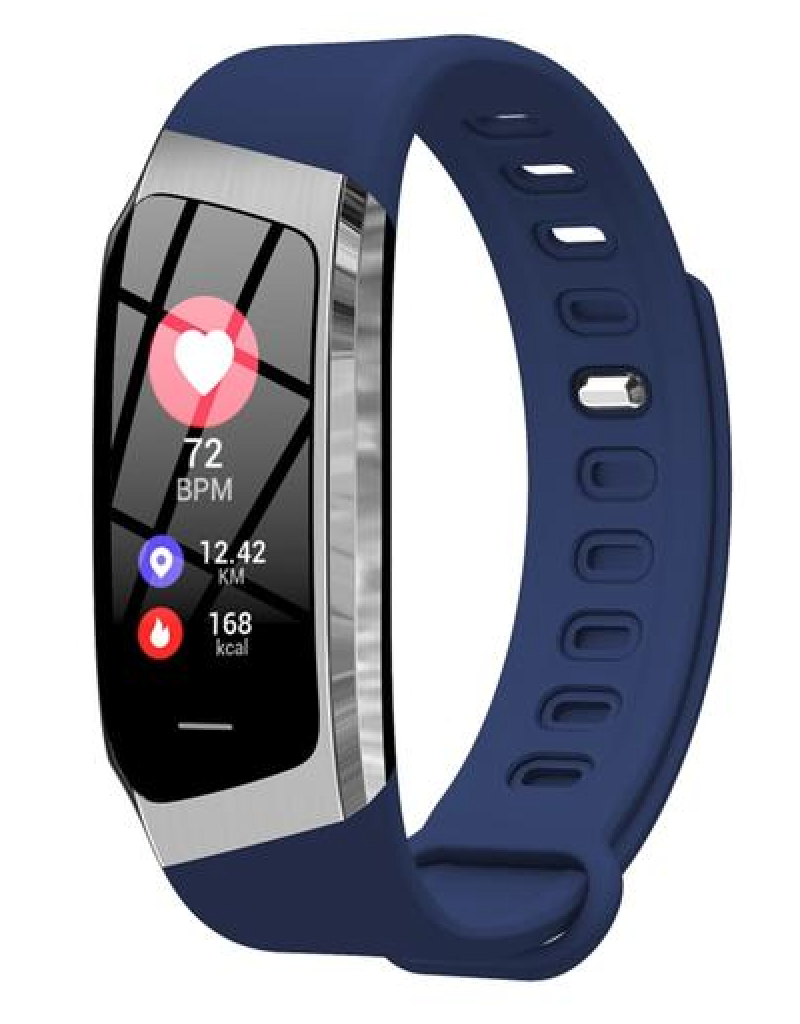 Fitband Smartwatch med Vattentålighet, Puls, Blodtryck och Syrenivåmätare