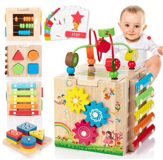 Montessori Kube 8 i 1 – Legesystem