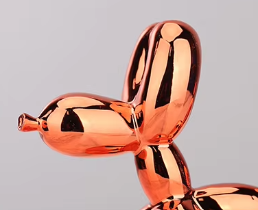 Ballonhund Skulptur i Harz - Unik Pop-Art Dekoration