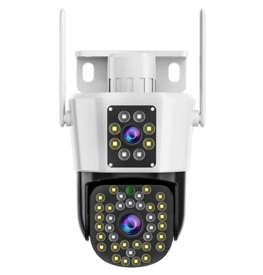 Set med 2 säkerhetskameror med dubbla linser – SecureView Duo 2-pack