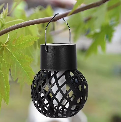 Solcells LED Trädgårdslampa med Flameffekt – Stämningsfullt Ljus