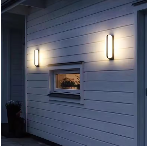 Elegant LED-vägglampa – Energieffektiv och stilren belysning