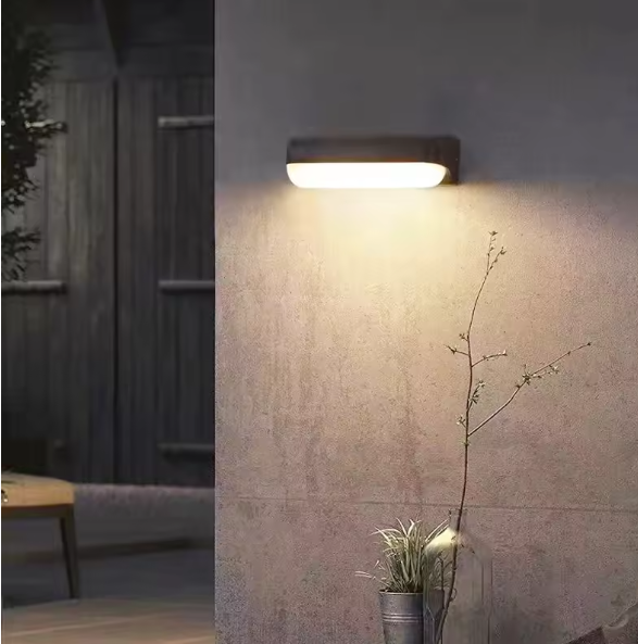 Elegant LED-vägglampa – Energieffektiv och stilren belysning