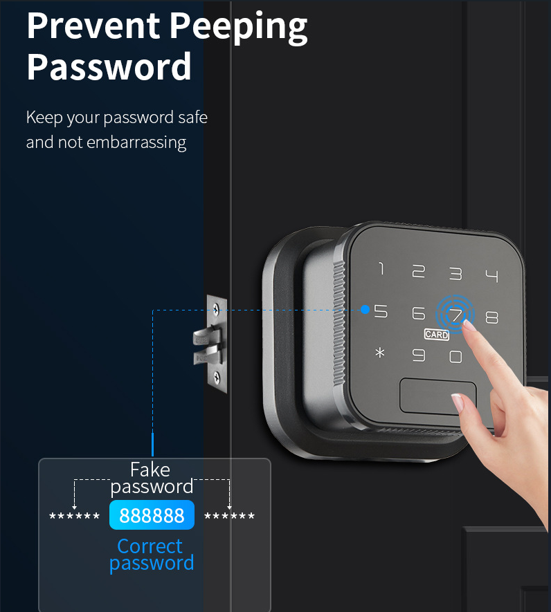 Nyckelfri Smart Wifi elektroniskt fingeravtryckslås
