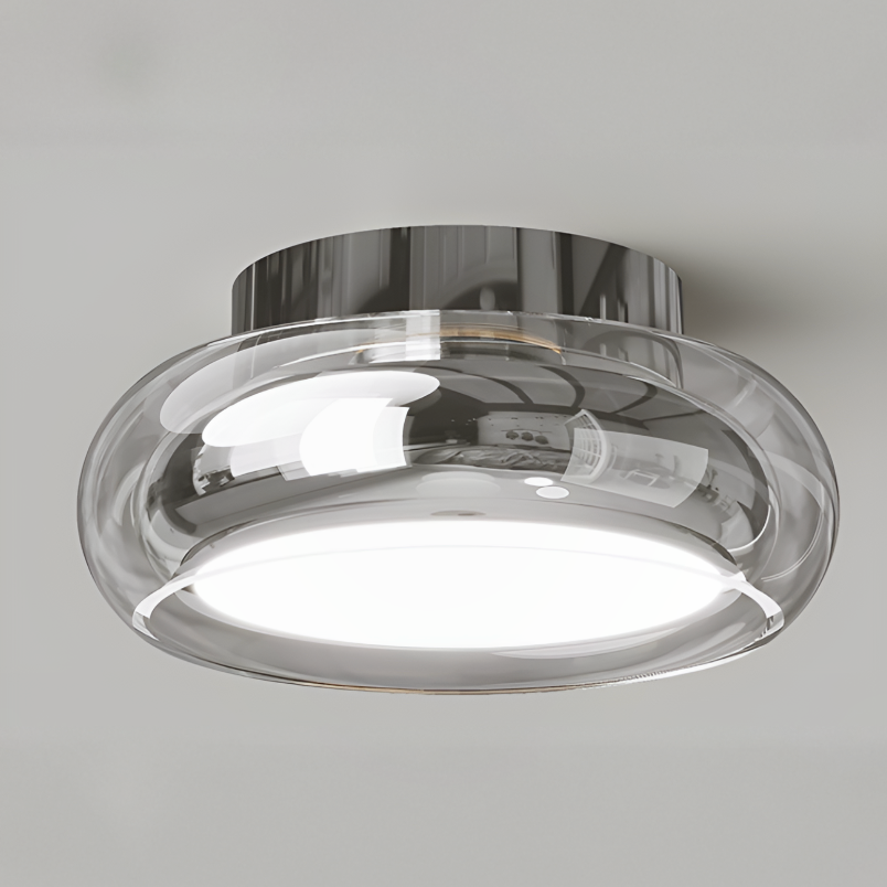 Vintage LED Loftlampe i Akryl – Retro Stil med Moderne Effekt