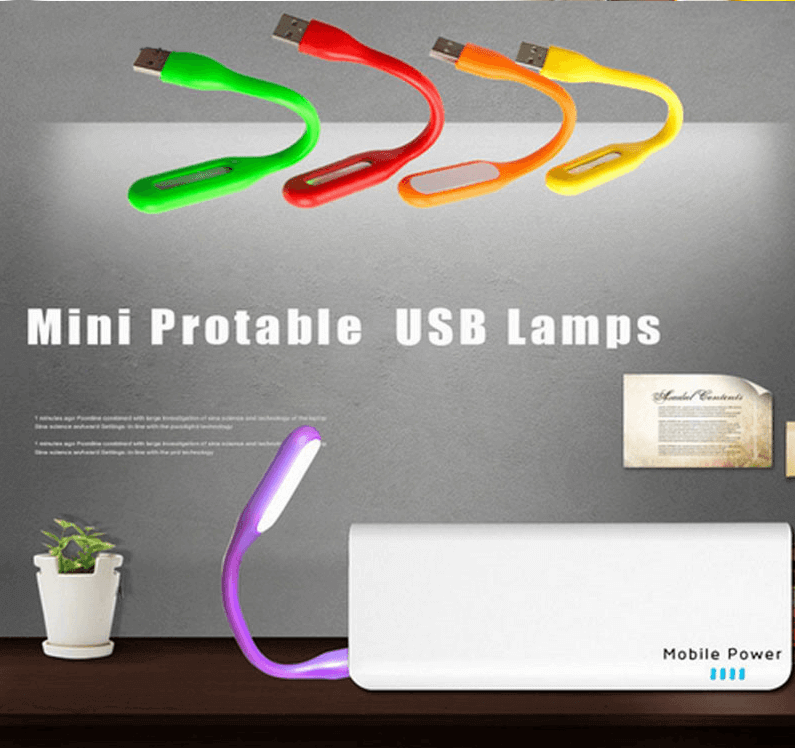 10stk Fleksibel USB Led Lys