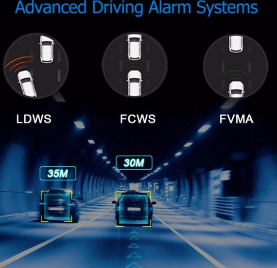 Biljettkamera med WiFi Full HD 1080p och G-sensor