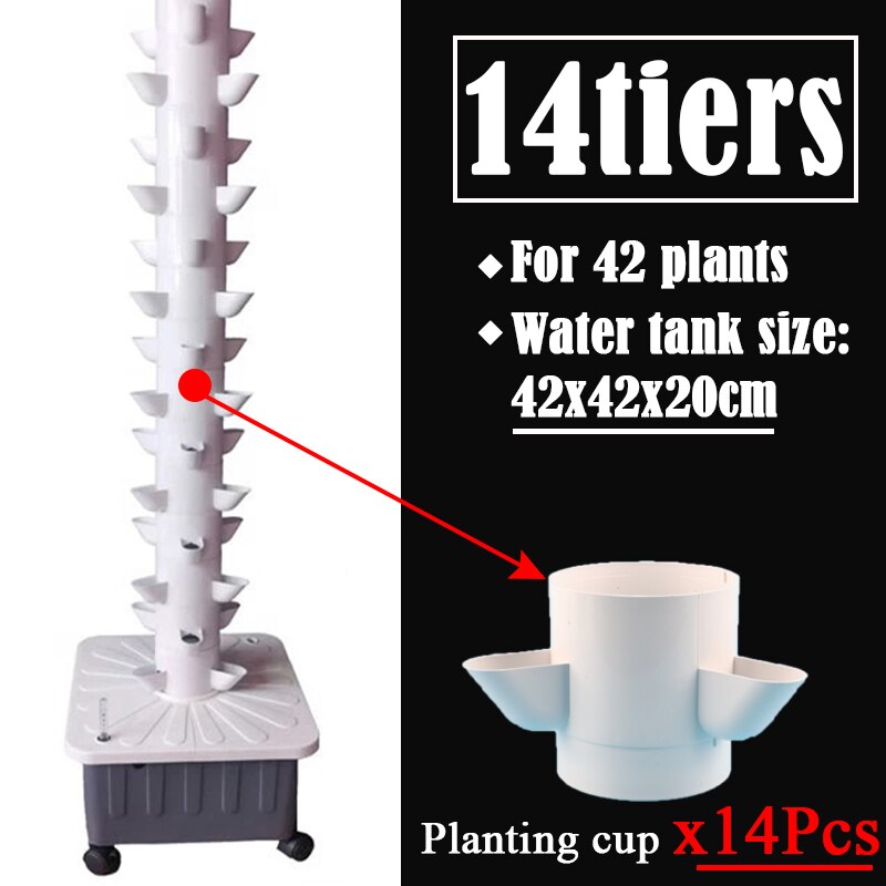 Green Life Vertikal Hydroponic Hjem Have Sæt