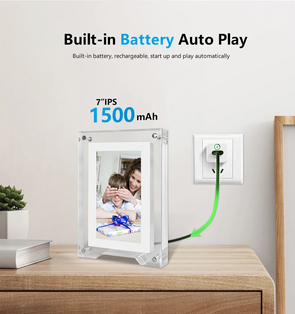 Digital videofotoramme | HD Memory Frame