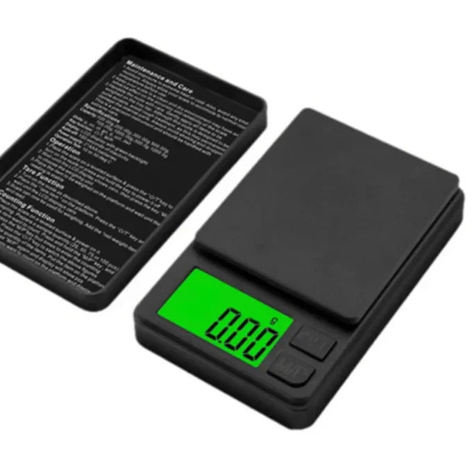 Præcis digital minivægt til rejser – vejer op til 1000 g med 0,1 g nøjagtighed