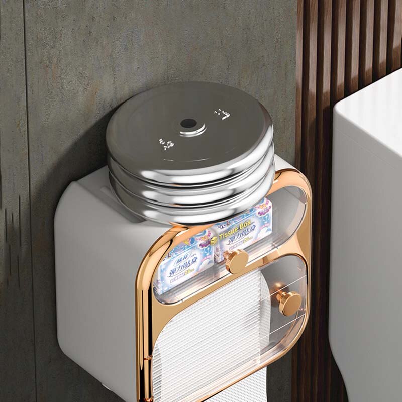 MultiBox Vægmonteret Toiletpapir Håndklæde Opbevaringsboks