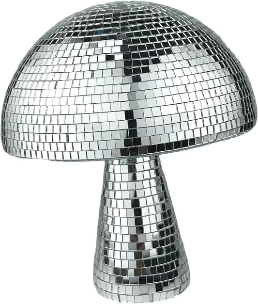 GlowSphere svamp discokula | Lyxig bordsdekoration med spegeleffekt