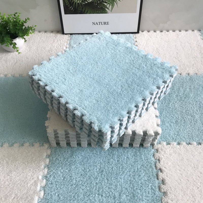 DIY Vinter Plush Puzzle Mat