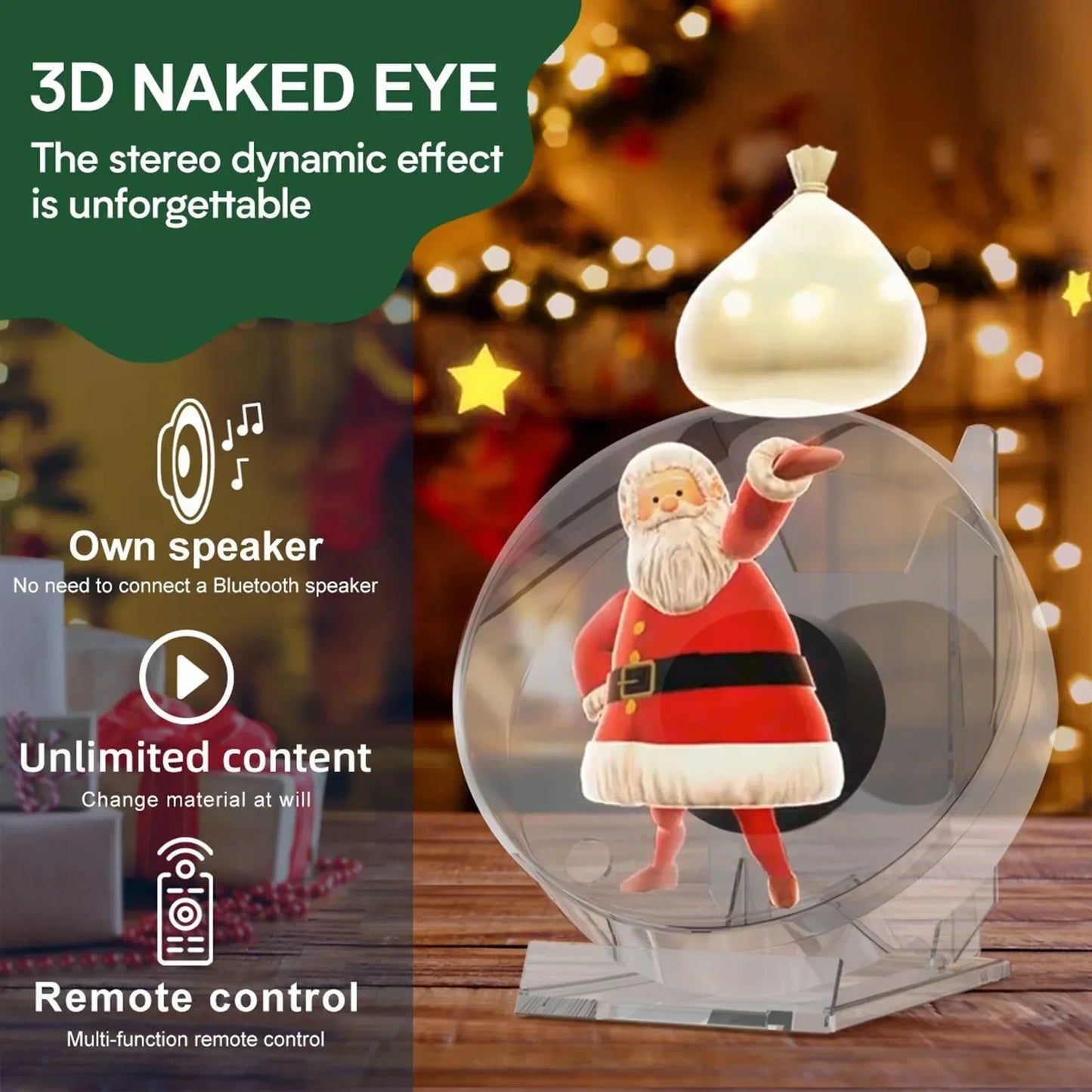 Mini 3D Holografisk Projektor