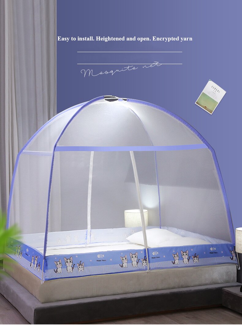 Foldbar Myggetæppe Sengeovertræk