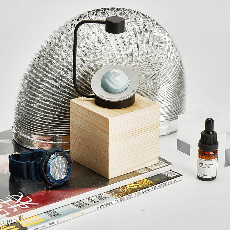 Levitating Saturn Livs Aromaterapi Hjem Deko