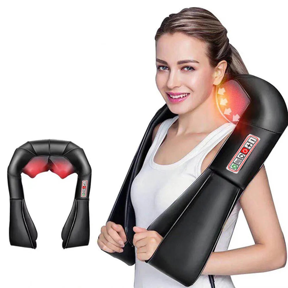 Elektrisk Skulder massageapparat med Shiatsu 3D och Värmefunktion