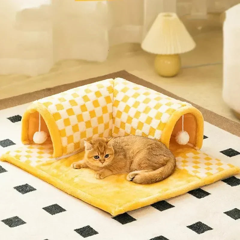 Smart Cat Kreativ Interaktiv Säng Husdjurstunnel