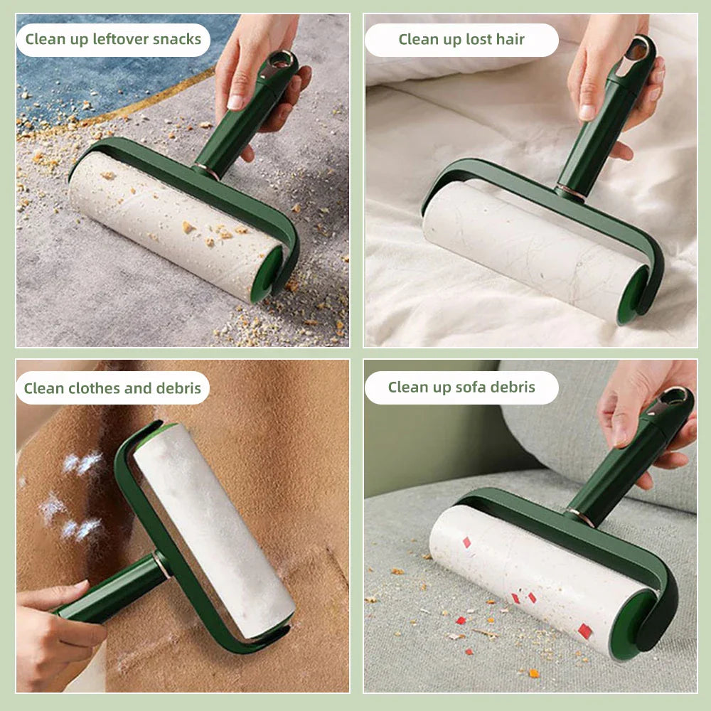 Bred Sticky Clean Paws Klisterrullar för djurhår