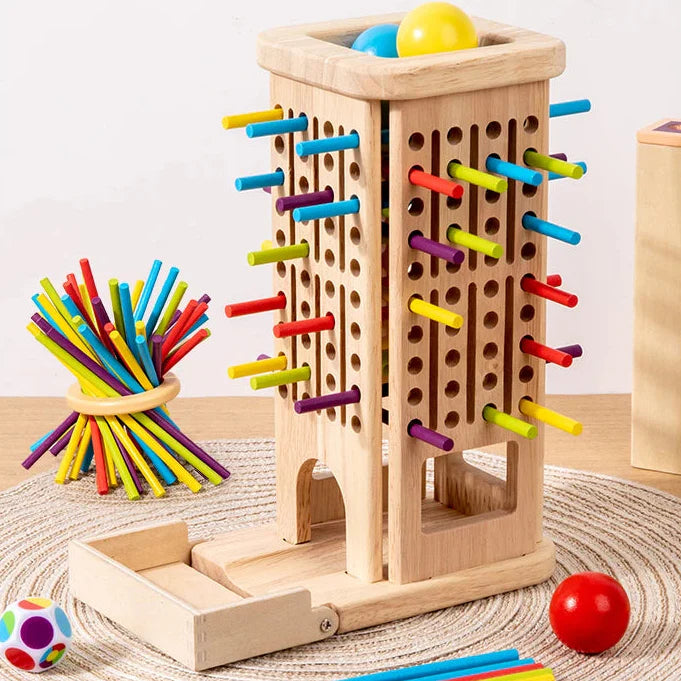 Montessori Trætårn med Læring og Sjov for Børn