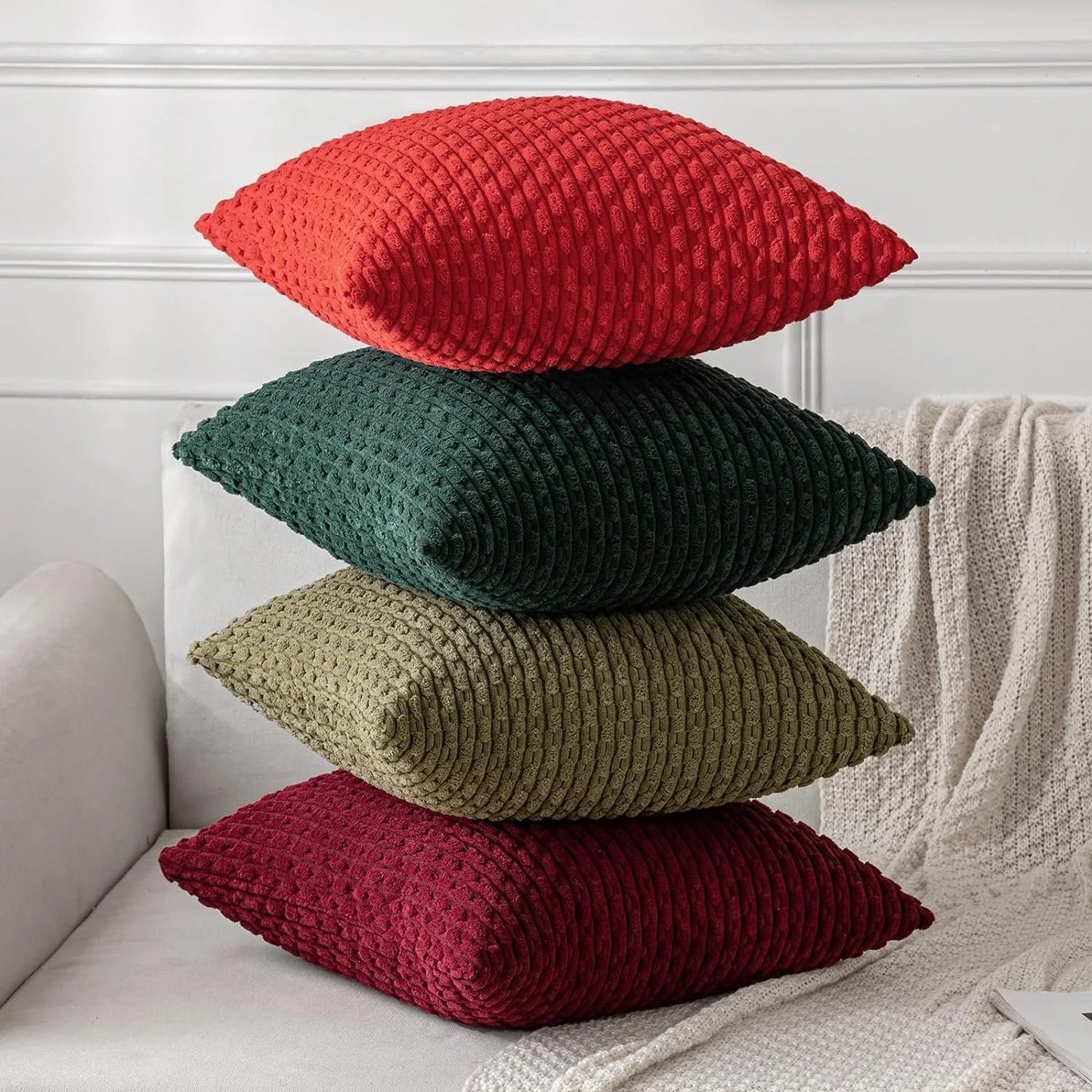 Pudebetræk i Fløjl med Boho Stil – Velour