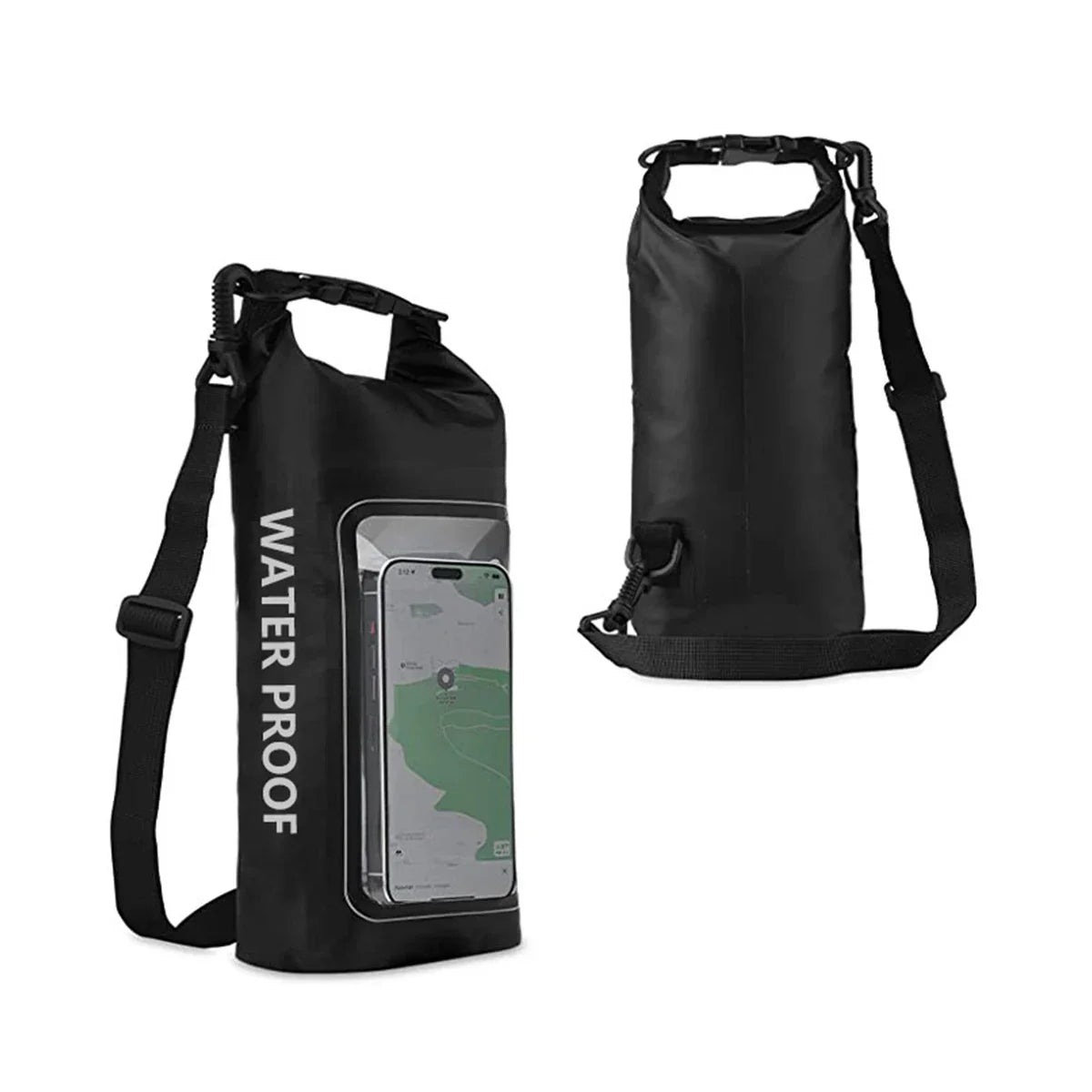 Vattenavvisande Väska på 2L med Pekskärmsfönster för Utomhusäventyr