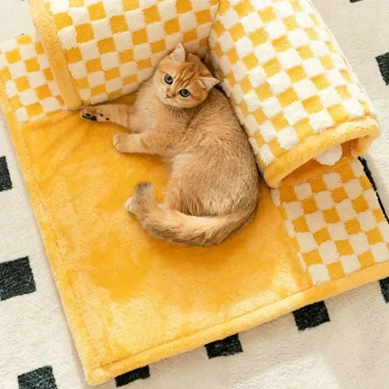 Smart Cat Kreativ Interaktiv Säng Husdjurstunnel