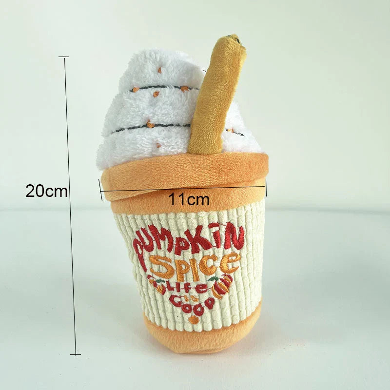 Roliga och Hållbara Husdjursleksaker - Kaffekoppsdesign